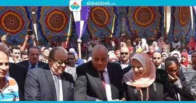 صور| رئيس جامعة السادات يفتتح كلية الصيدلة في أول أيام الدراسة