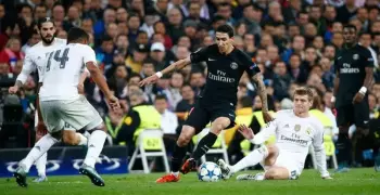 شاهد هدف باريس سان جيرمان ودي ماريا الثاني في مرمى ريال مدريد.. دوري أبطال أوربا