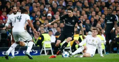 شاهد هدف باريس سان جيرمان ودي ماريا الثاني في مرمى ريال مدريد.. دوري أبطال أوربا
