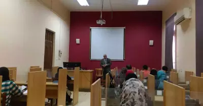 صوت الأزهر يفتتح الدورة الثانية في فنون الصحافة للطلاب والباحثين (صور)