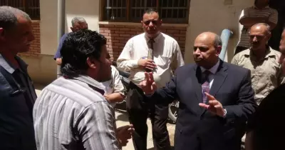 صور| نائب رئيس جامعة المنيا يتفقد المدن الجامعية والمطعم المركزي