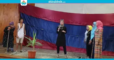 عروض مسرحية بحفل استقبال كلية التربية النوعية جامعة المنيا