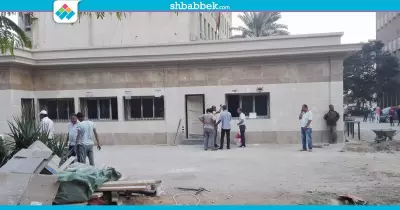 لمنع التزاحم.. تجارة القاهرة تتسلم مبنى شئون الطلاب الجديد