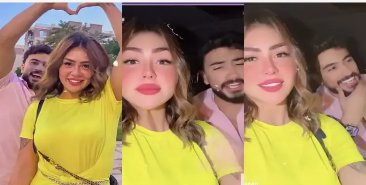  هدير عبدالرازق وطليقها محمد أوتاكا 