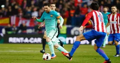مباراة برشلونة وأتلتيكو مدريد تنتهي بتعادل مثير