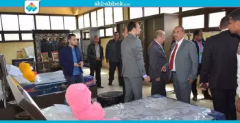 بجامعة أسيوط.. معرض سيارات وأثاث منزلي للعاملين (صور)