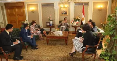 وزير التعليم العالي يستقبل السفير الفرنسي بالقاهرة