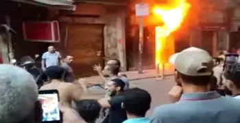 فيديو حريق محرم بك بالإسكندرية وقصة شاب أنقذ جارته فالتهمته النيران وأسماء الضحايا