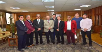 صور| توقيع مذكرة تبادل علمي بين جامعة أسيوط وتعز اليمنية