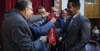 حفل تنصيب اتحاد طلاب جامعة الفيوم «صور»