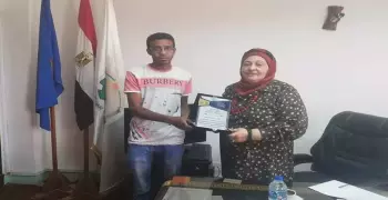 اتحاد كلية آداب أسوان يكرم نائب رئيس الجامعة