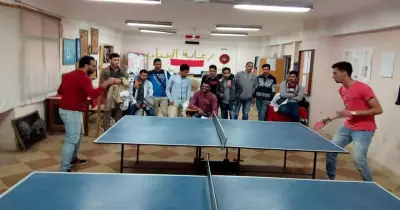 90 طالبا وطالبة يشاركون في الدوري الرياضي بـ«بيطري بنها»