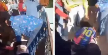 مشهد صادم يهز البحيرة.. اعتداء طالبة على زميلتها بسلاح أبيض بدمنهور