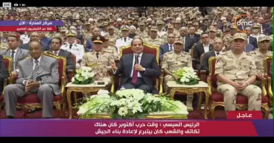 السيسي: «الشعب المصري كان واعي وقال للقائد متمشيش في قمة الهزيمة بعد 67»