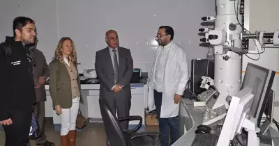 المستشار الثقافي الإسباني تلتقي بطلاب جامعة كفر الشيخ