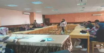 صور مسابقة «المراسل التلفزيوني» بأسبوع الأسر الطلابية بجامعة أسوان