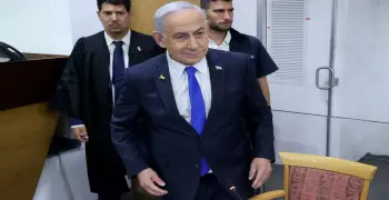 موكب بنيامين نتنياهو يتعرض لحادث اليوم (صور)