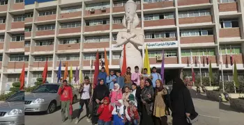 بالصور.. «فنون المنيا» تنظم يوما استكشافيا لمتحدي الإعاقة