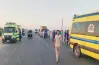 أسماء المصابين في حادث الإسماعيلية اليوم على طريق الدواويس