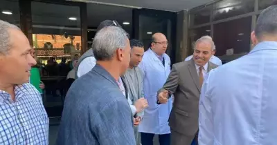 رئيس جامعة الأزهر  يتفقد مطبخ مستشفى الحسين الجامعي (صور)