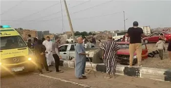 أسماء مصابي حادث الطريق الساحلي بكفر الشيخ.. وصول 31 عاملا زراعيا للمستشفيات