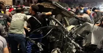 حادث التجمع اليوم على محور جمال عبد الناصر.. «العربيات اتفرمت»