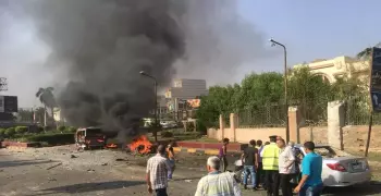 3 مصابين بانفجار سيارة بالدقي «صور»