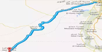 زحام في طريق الواحات الصحراوي بسبب مفاجئ.. إليك الطرق البديلة