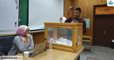 إقبال متوسط في انتخابات اتحاد طلاب كلية الإعلام جامعة القاهرة