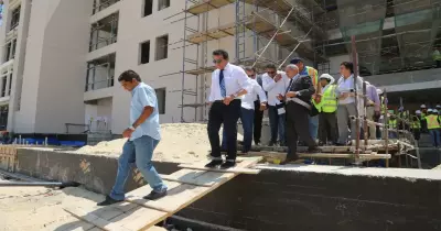 وزير التعليم العالي يزور المقر الجديد للأكاديمية العربية للنقل البحري (صور)