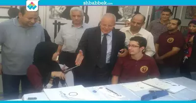 عميد حقوق عيد شمس يشيد بفريق الجوالة: «شغلكم زي الفل»