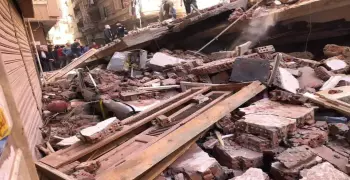 اسماء الضحايا في انهيار عقار بالمحلة الكبرى اليوم