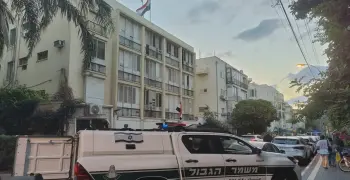 إطلاق نار قرب السفارة المصرية في تل أبيب