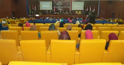 رؤساء الجامعات يغادرون منتدى الحوار الوطني بجامعة بنها (صور)