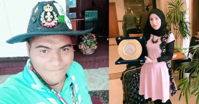 أشرف محمود ولبنى جمال يفوزان بلقب «الطالب المثالي» في كلية التربية جامعة بنها