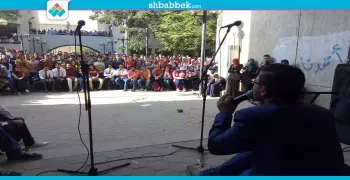 عرض مواهب الطلاب بحفل استقبال «علوم حلوان» (صور)