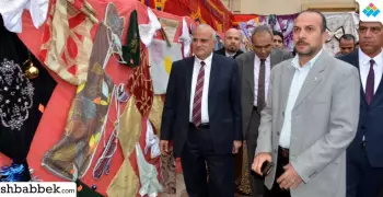 بالصور.. جامعة طنطا تفتتح المعرض السنوي للمنتجات الطلابية