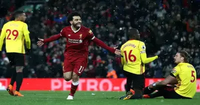 شاهد أول أهدف محمد صلاح في افتتاح الدوري الإنجليزي