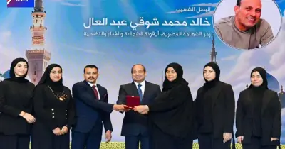 منحه السيسي نوط الاستحقاق من الطبقة الأولى...من هو البطل خالد محمد شوقي؟