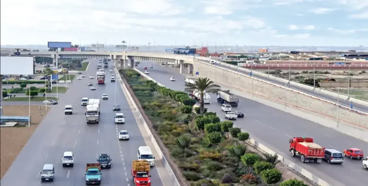  غلق طريق اسكندرية الصحراوي.. ما السبب؟ 