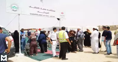 قافلة مستشفى سعاد كفافي تستقبل 4220 حالة خلال اليوم الثاني برأس سدر