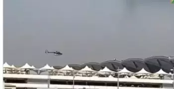 طائرات هليكوبتر لإنقاذ المحاصرين بمحطة قطار الحرمين بجدة