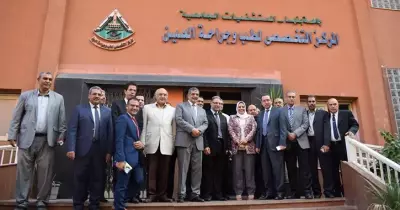 لجنة تقييم الجامعات المصرية تتفقد جامعة بنها