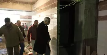 رئيس جامعة المنصورة يتابع أعمال الصيانة والتجديدات بالمدن الجامعية