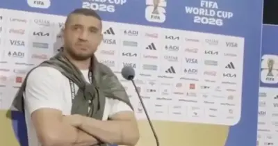 «أنا كنت بهزر».. سؤال عن محمد هاني يغضب رامي ربيعة من صحفي بكأس العالم (فيديو)