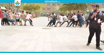 ألعاب وحرب ألوان.. «شبابيك» تنظم يوما ترفيها للطلاب بـ«هندسة أسيوط» (صور)
