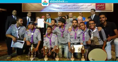 جامعة المنيا تحتفل بختام الأنشطة الطلابية لعام 2017 (صور)