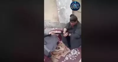 الاعتداء على شاب معاق ذهنيا وتقييده بالحبال في الفيوم (فيديو)