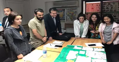 وزير «التعليم العالي» يتفقد مبنى الإدارة المركزية للوافدين بمدينة نصر