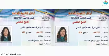 والد الأول مكرر «دمج»: «نادين هتدخل آداب إيطالي.. وندى تربية فنية»